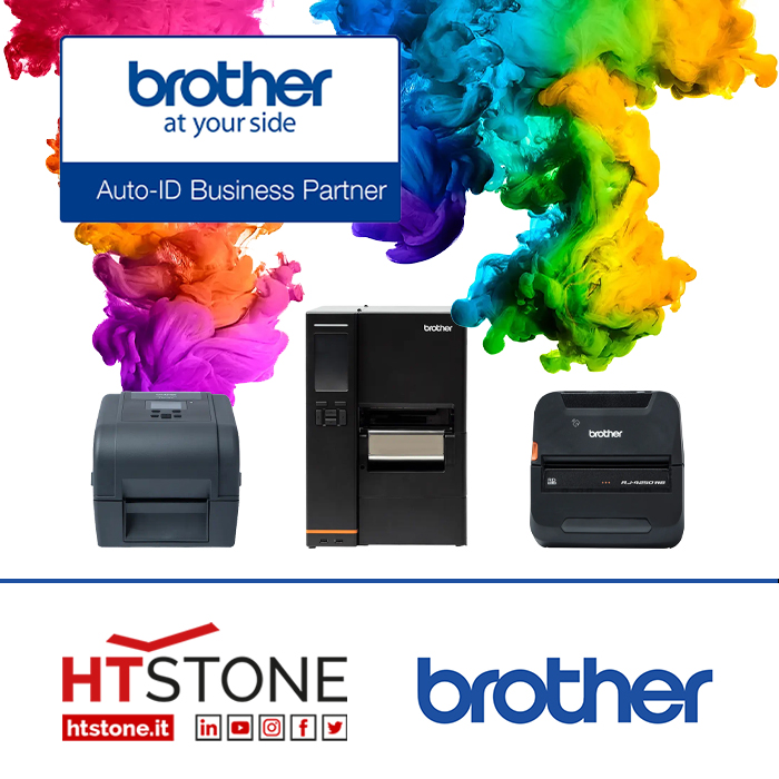 HT Stone diventa Auto-ID Business Partner di Brother!